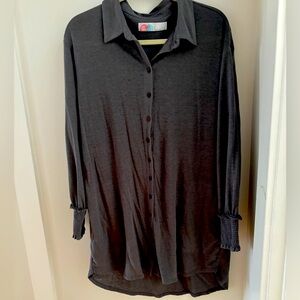 Free People Beach Promenade Dress Gray